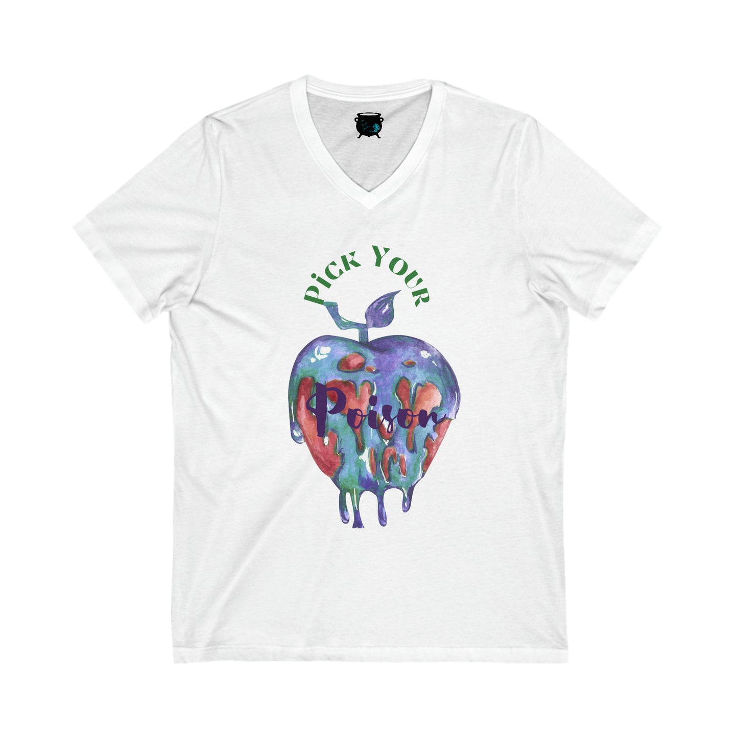 Pick Your Poison Unisex Jersey Short Sleeve V-Neck Tee