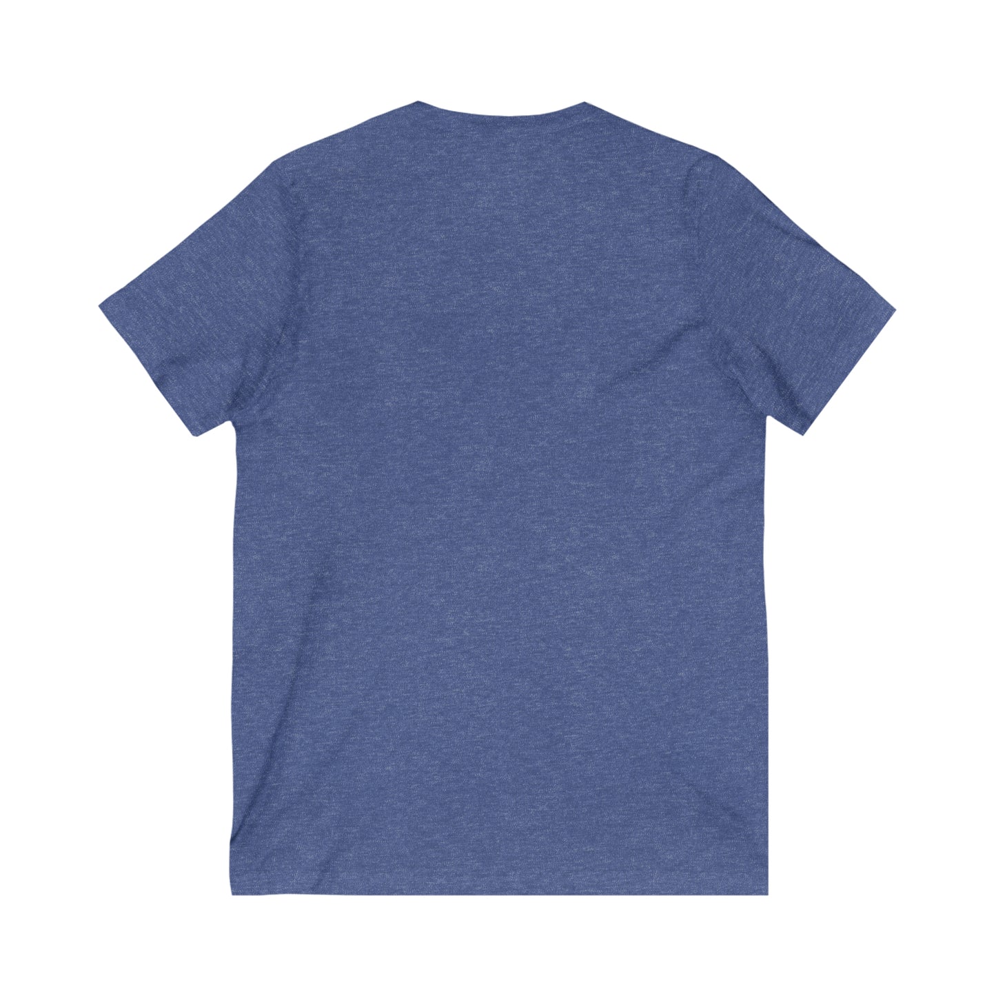 Blue Dogwood Unisex Jersey Short Sleeve V-Neck Tee