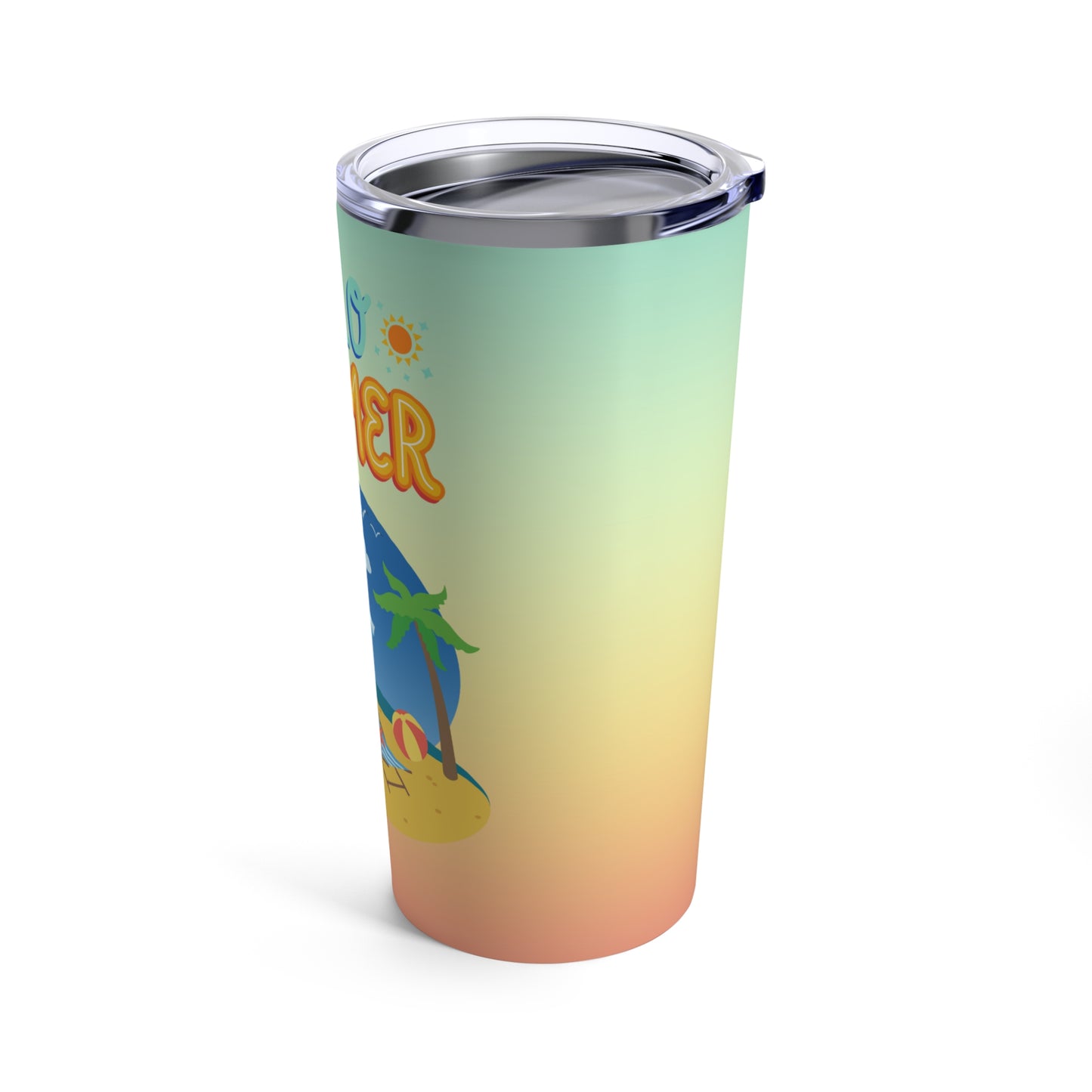 Hello Summer Tumbler 20oz