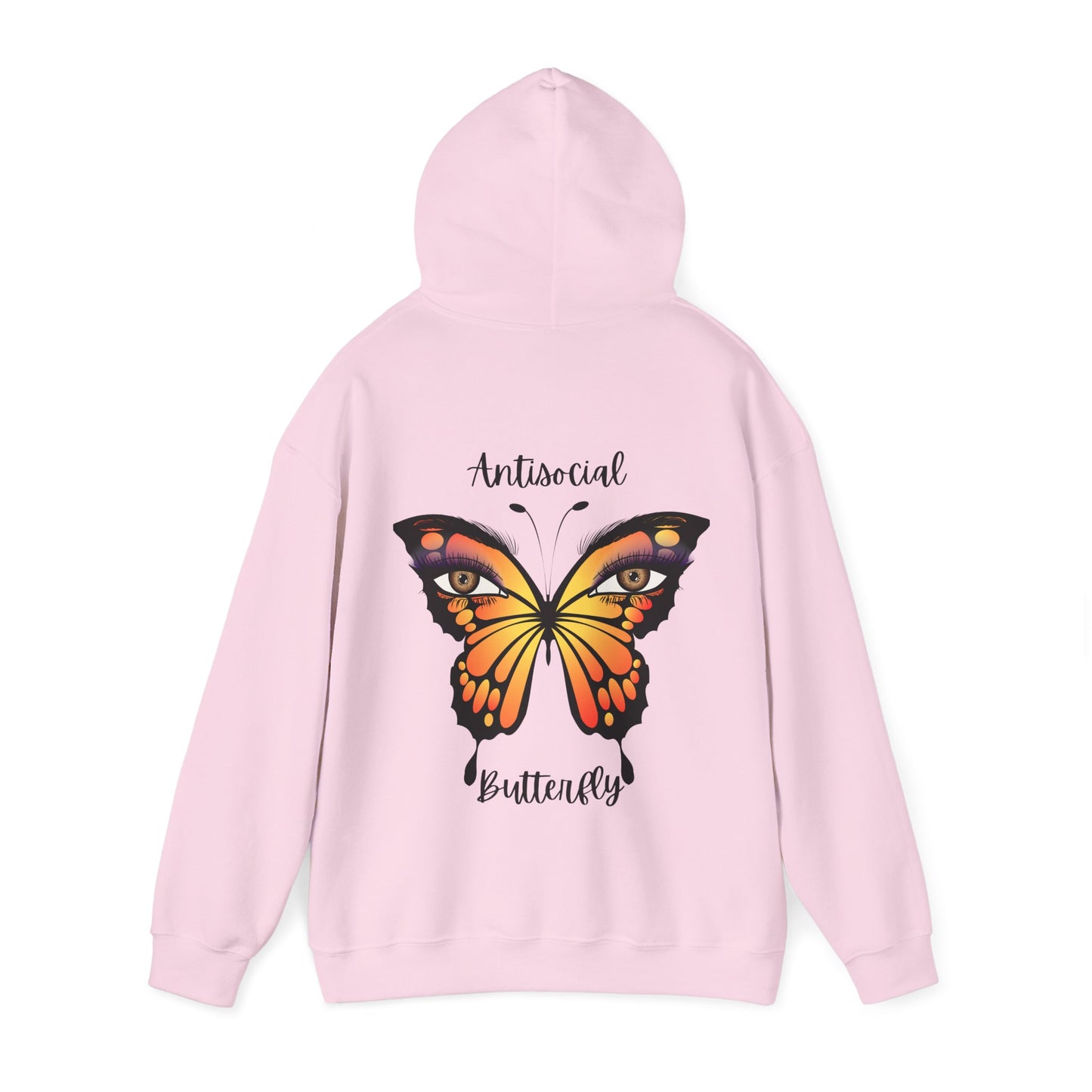 Antisocial Butterfly Unisex Heavy Blend™ Hooded Sweatshirt