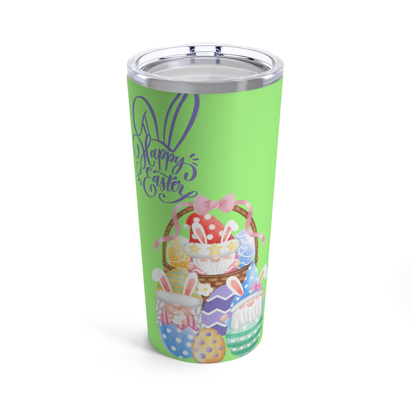 Happy Easter Gnomes Tumbler 20oz