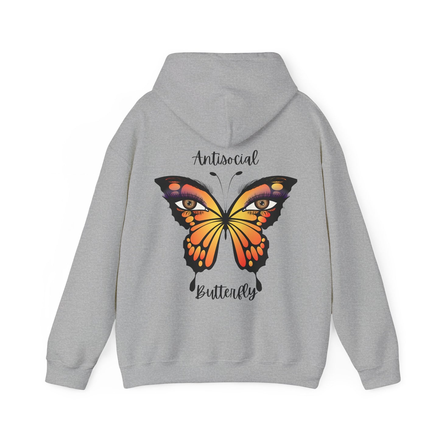 Antisocial Butterfly Unisex Heavy Blend™ Hooded Sweatshirt