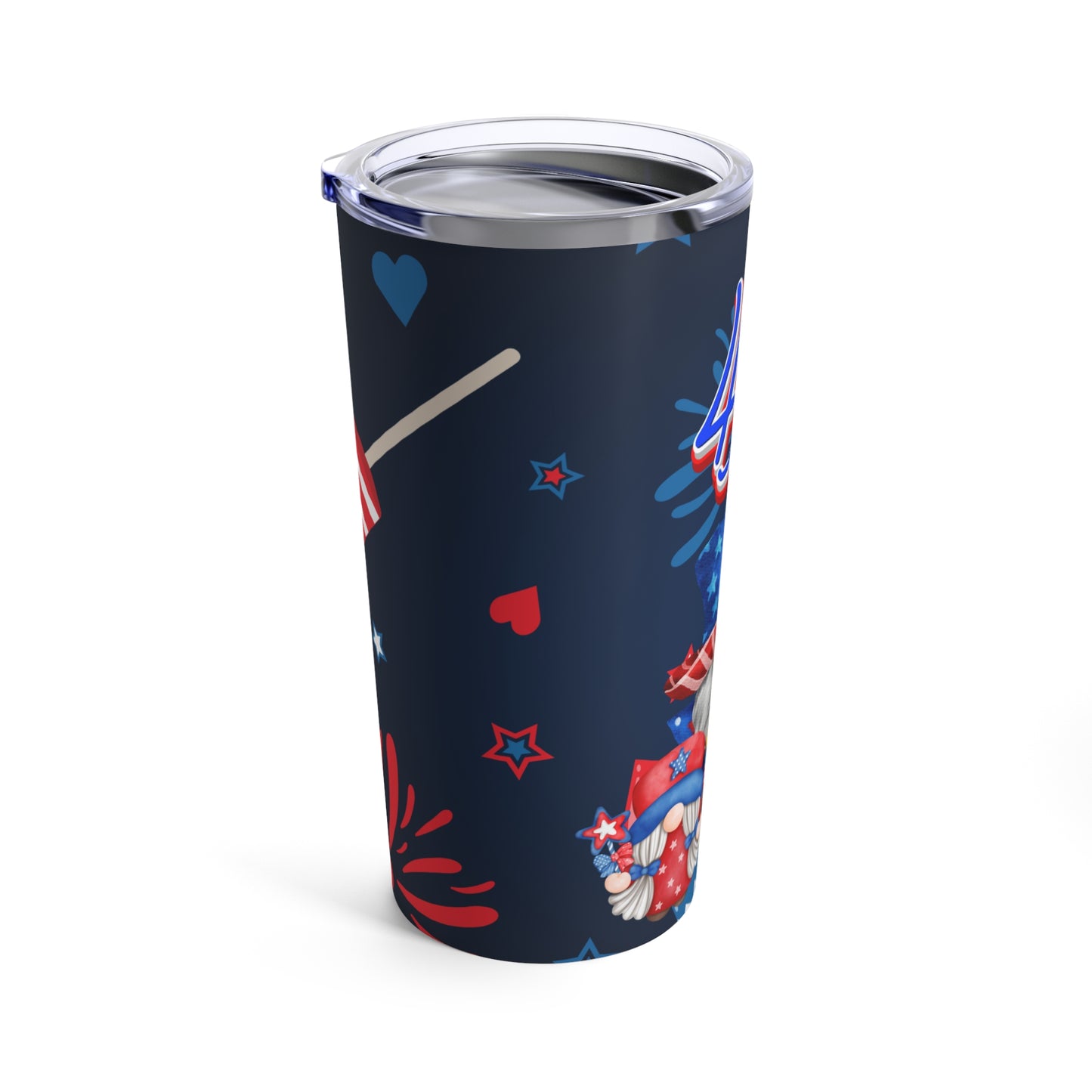 4th of July Gnomes Tumbler 20oz