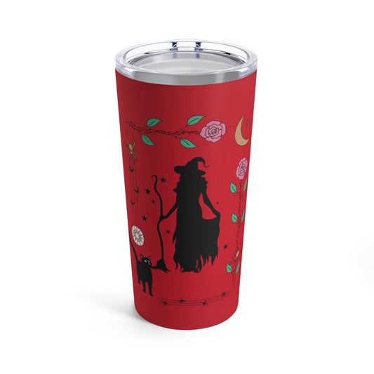 Rose Border Witch 2 Tumbler 20oz