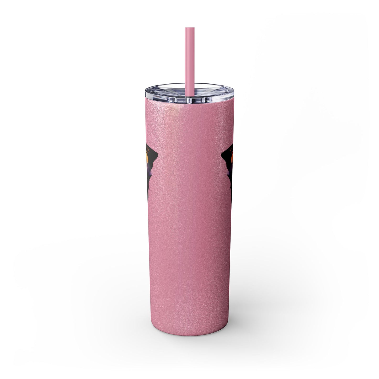 Antisocial Butterfly Skinny Tumbler with Straw, 20oz