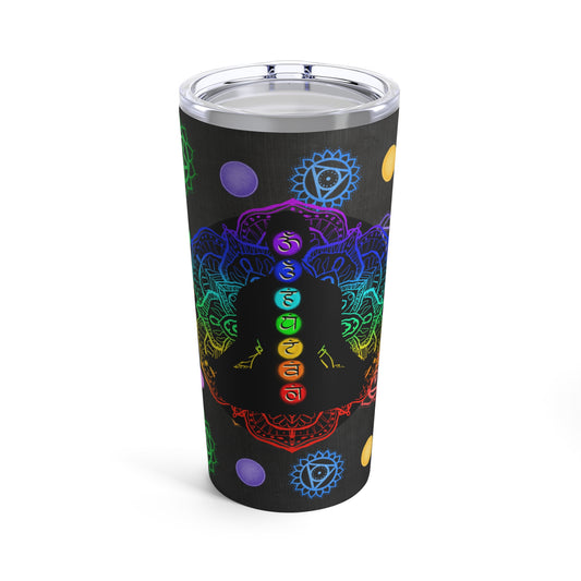 Chakra Meditator Tumbler 20oz