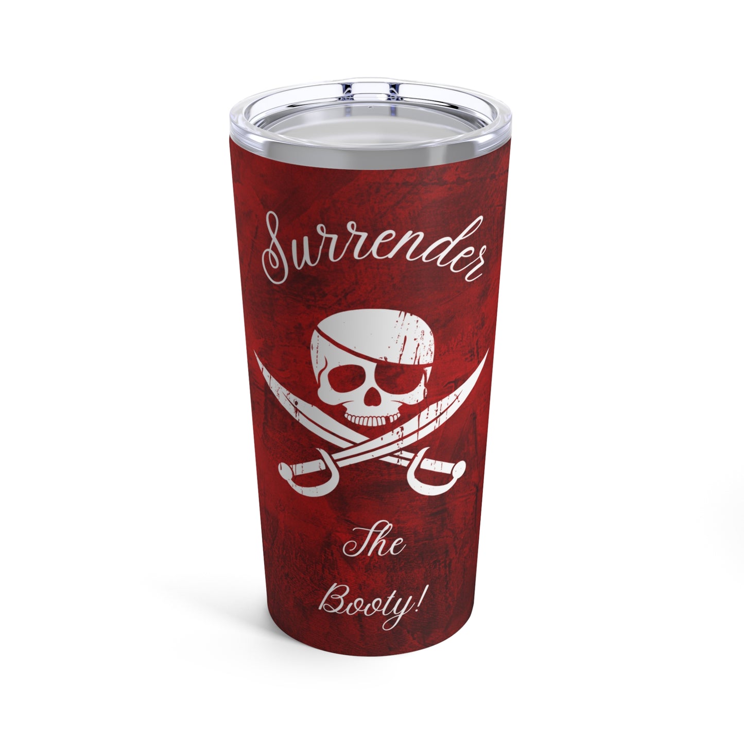 Surrender the Booty Pirate Tumbler 20oz