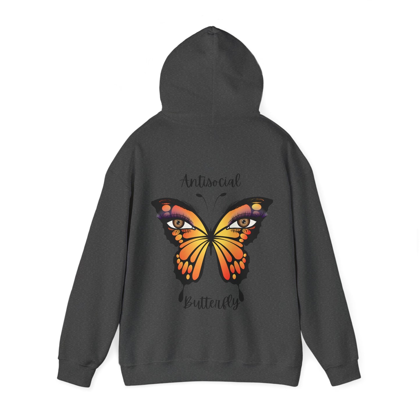 Antisocial Butterfly Unisex Heavy Blend™ Hooded Sweatshirt