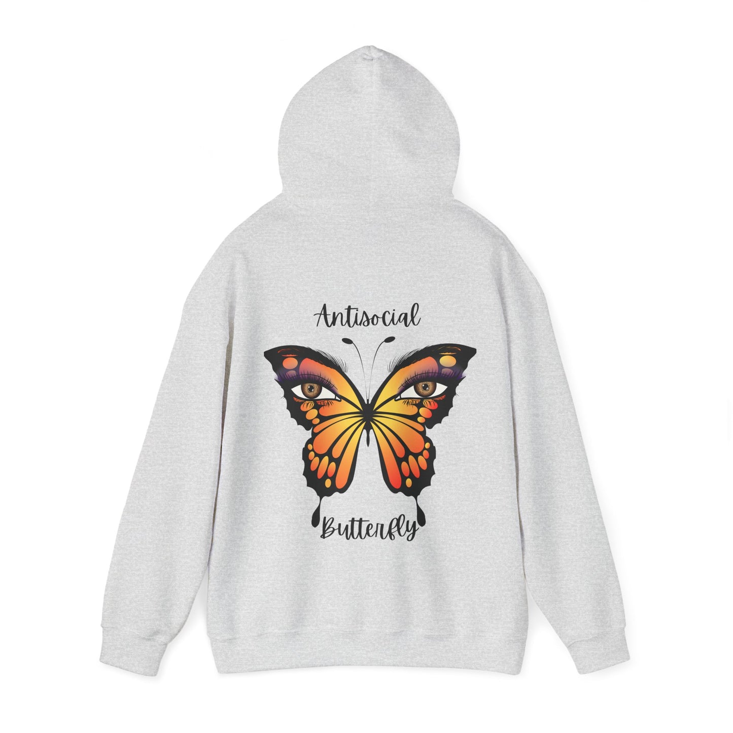 Antisocial Butterfly Unisex Heavy Blend™ Hooded Sweatshirt