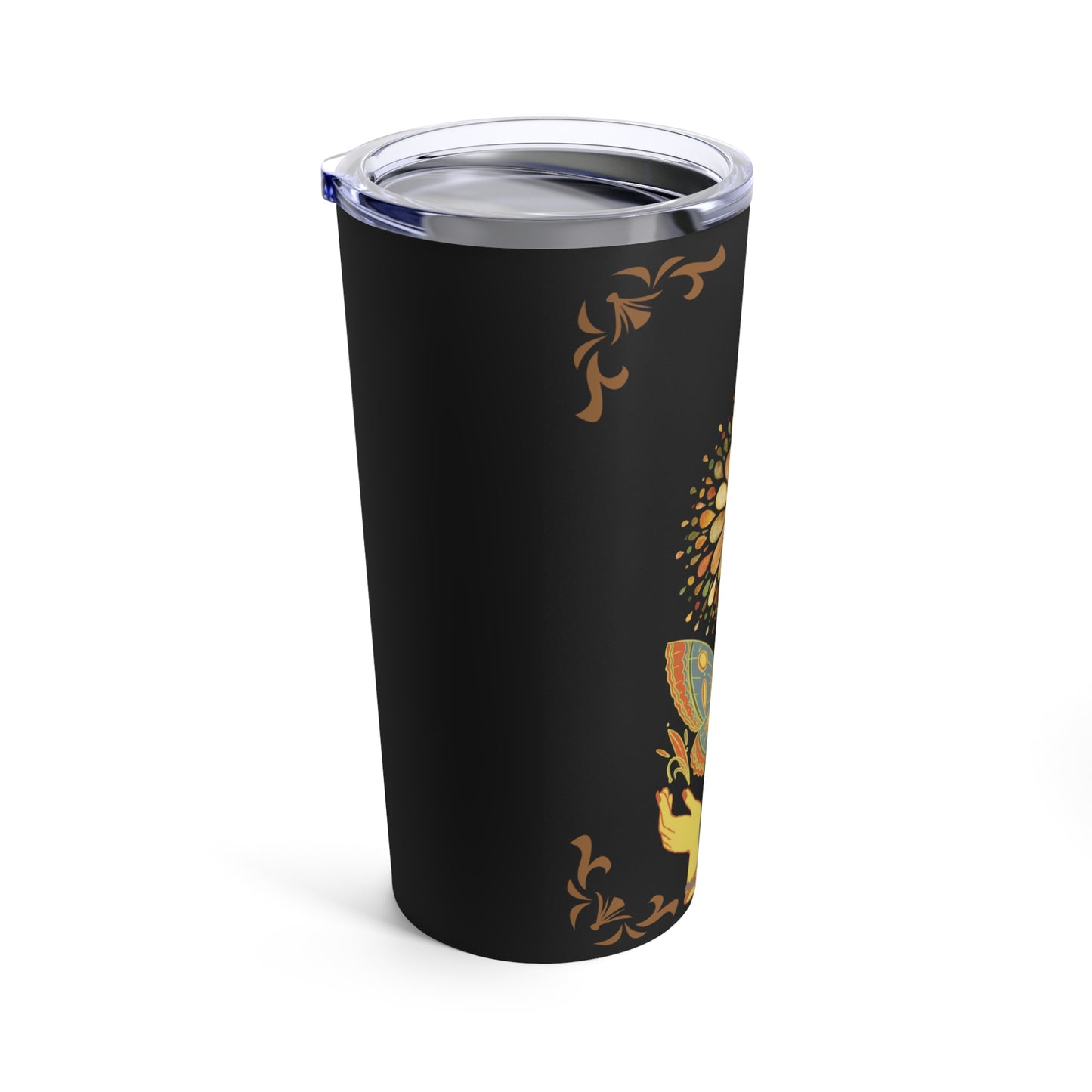 Retro Butterfly Tumbler 20oz