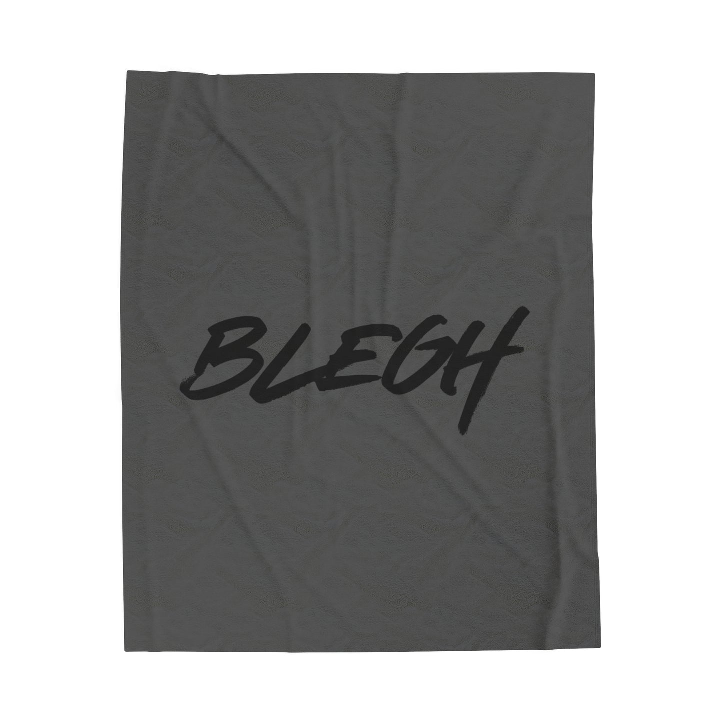 BLEGH Velveteen Plush Blanket