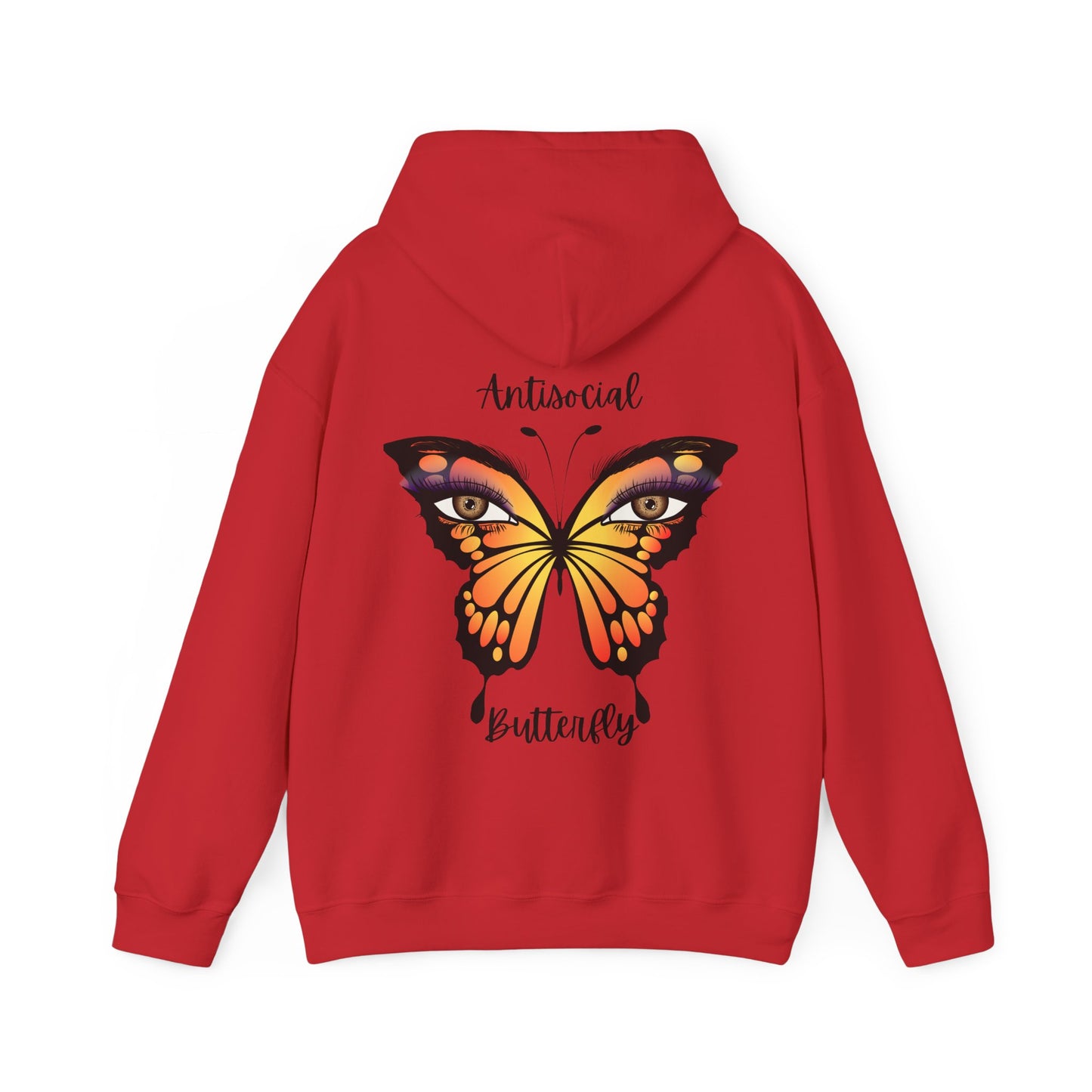 Antisocial Butterfly Unisex Heavy Blend™ Hooded Sweatshirt