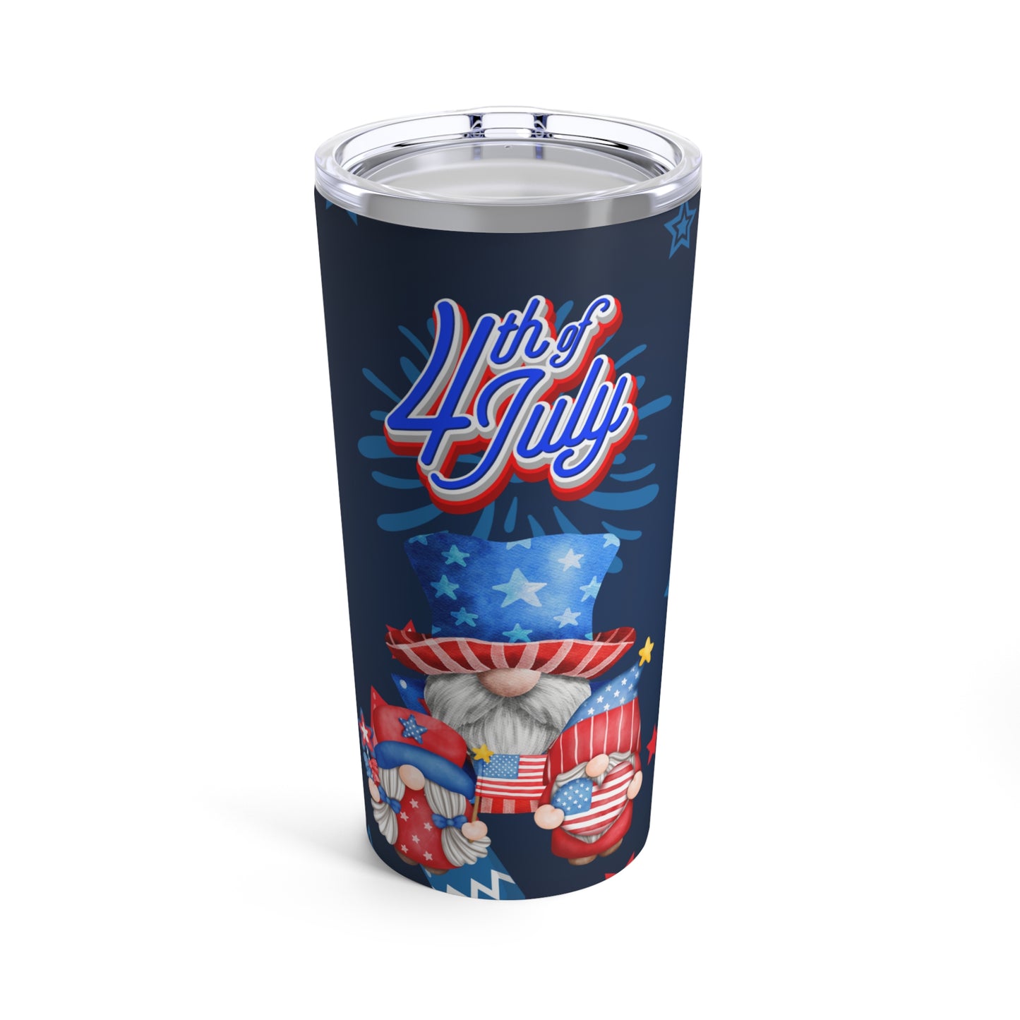 4th of July Gnomes Tumbler 20oz