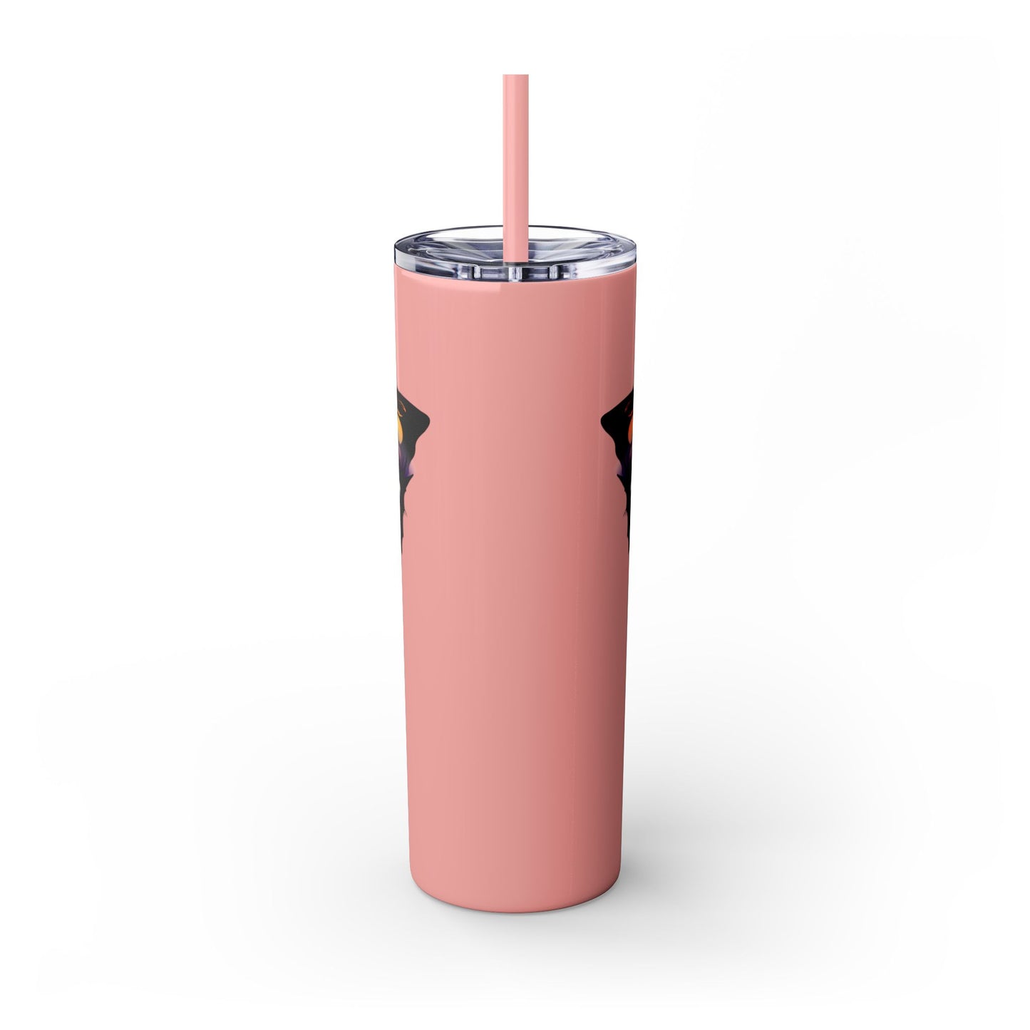 Antisocial Butterfly Skinny Tumbler with Straw, 20oz