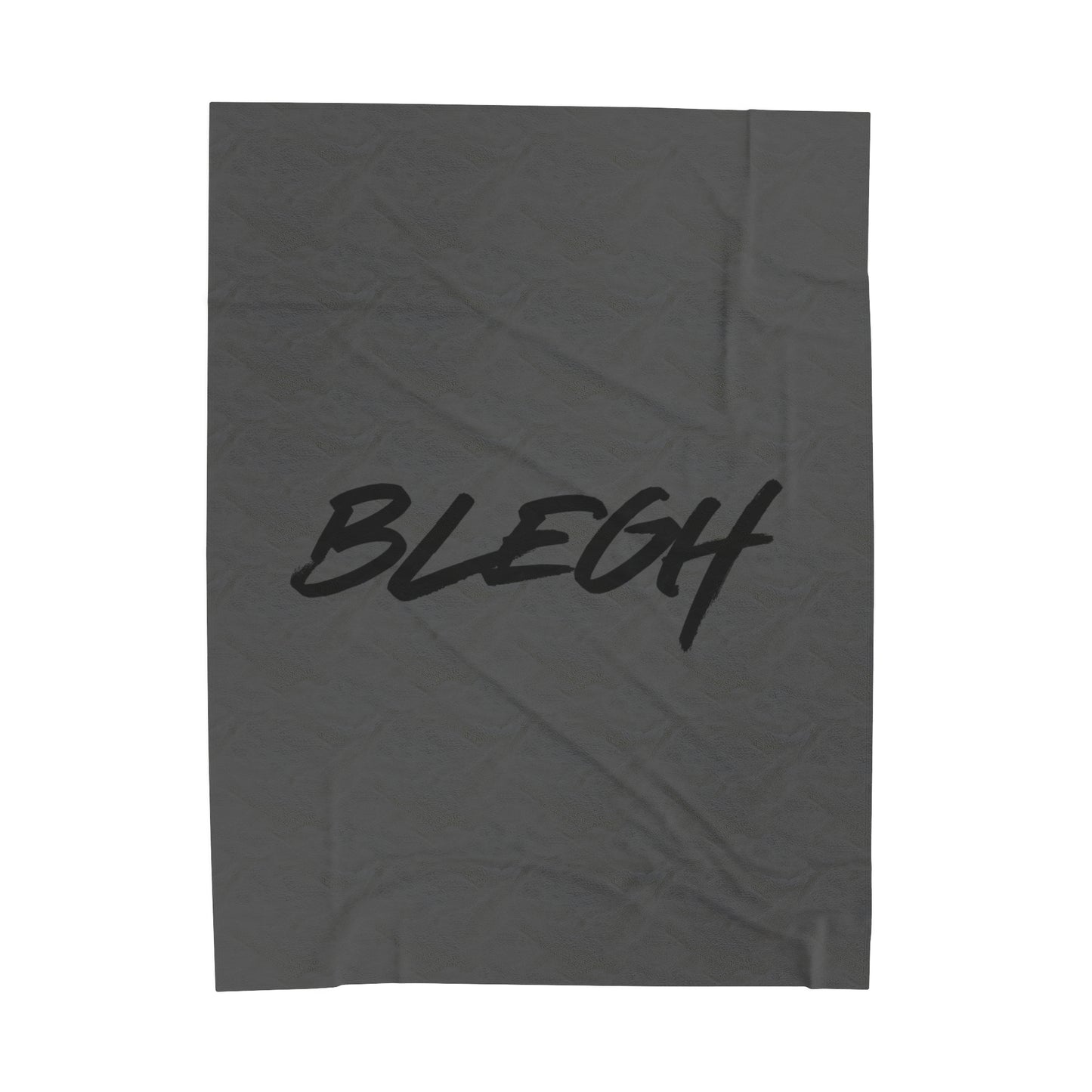 BLEGH Velveteen Plush Blanket