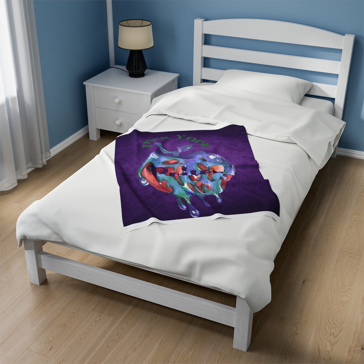 Pick Your Poison Velveteen Plush Blanket