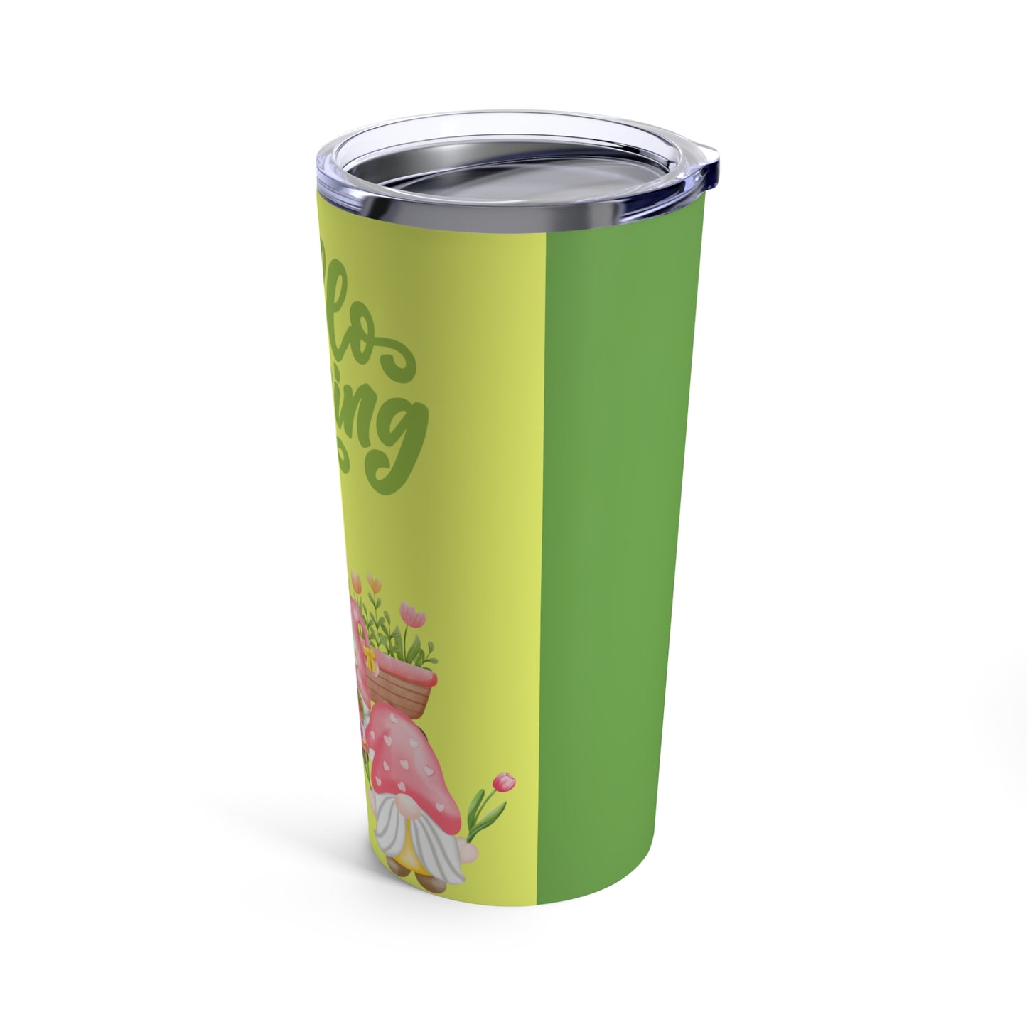 Hello Spring Gnomes Tumbler 20oz