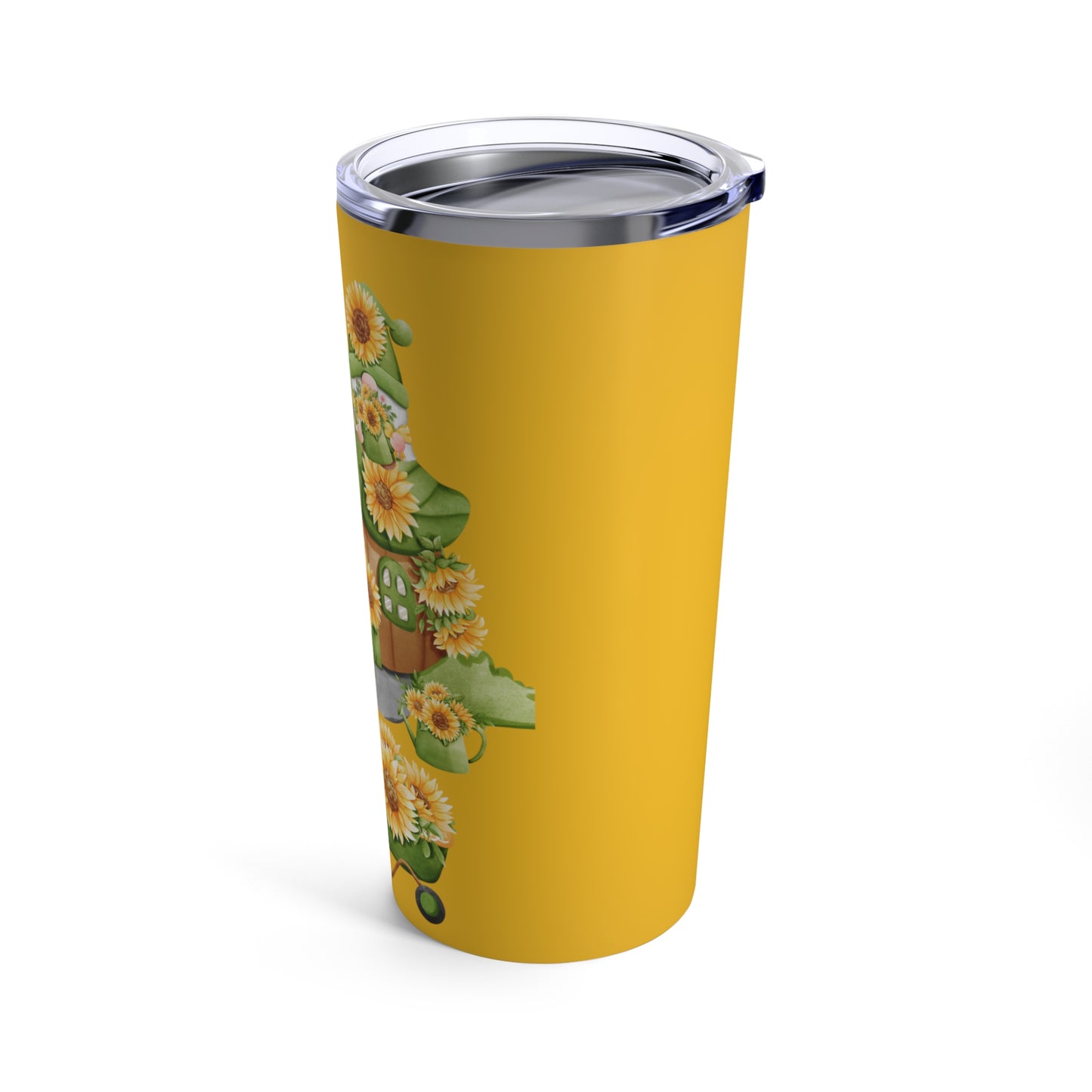 Summer Sunflower Gnomes Tumbler 20oz