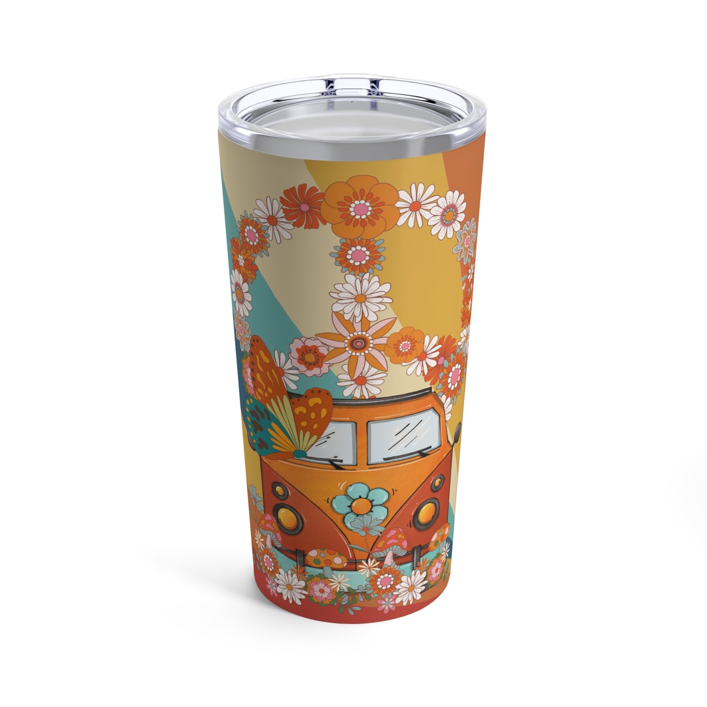 Peace Van Tumbler 20oz