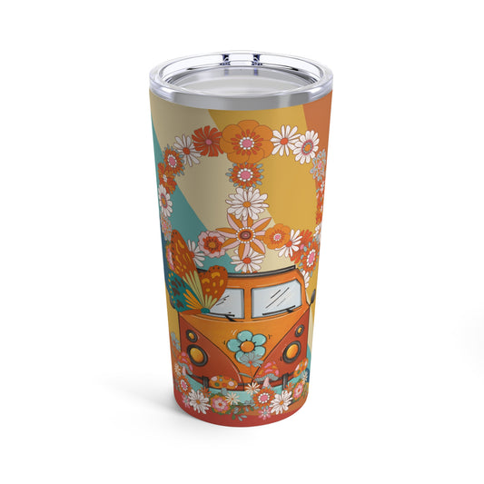 Peace Van Tumbler 20oz