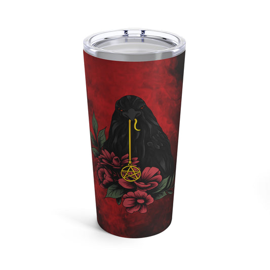 Rose Raven Tumbler 20oz