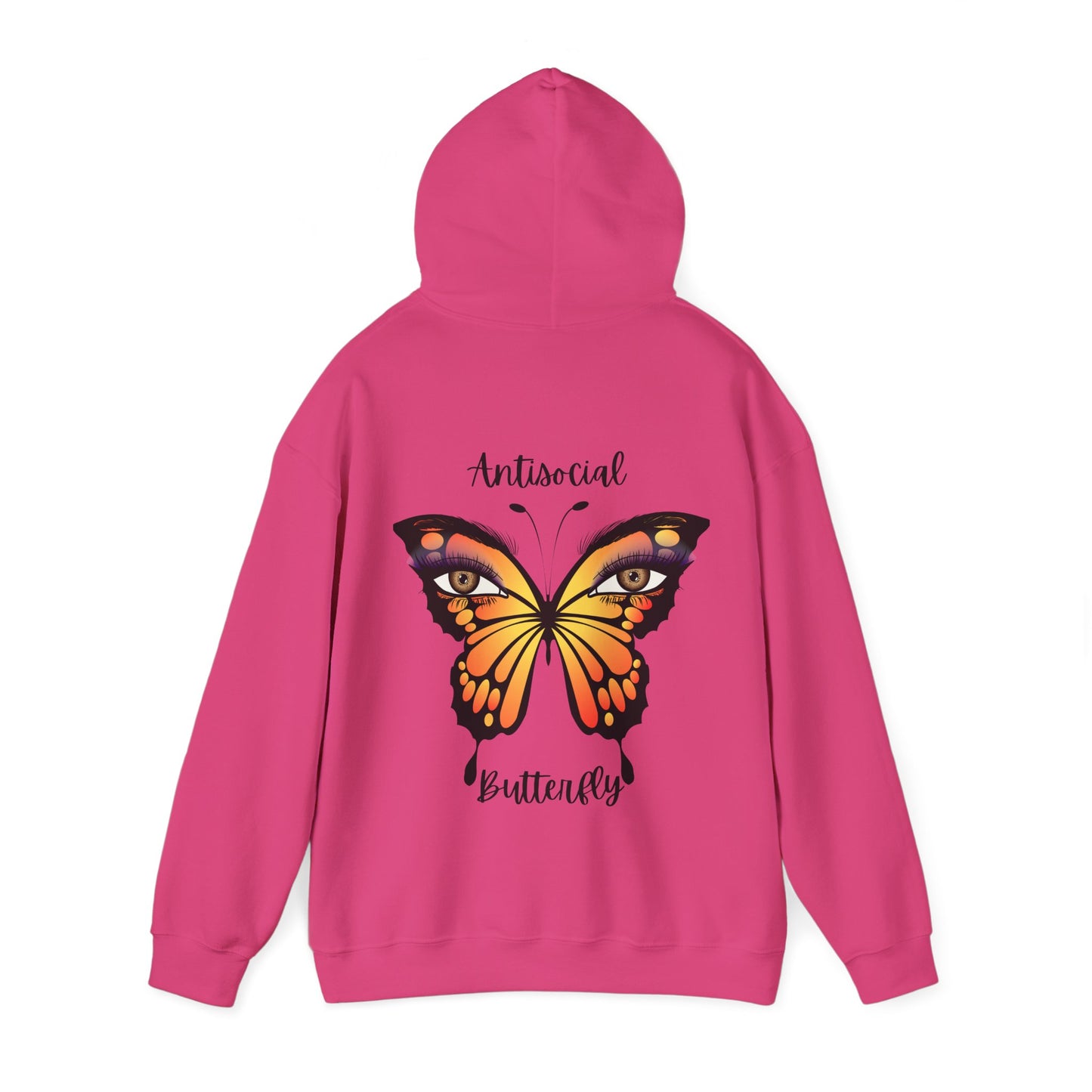 Antisocial Butterfly Unisex Heavy Blend™ Hooded Sweatshirt