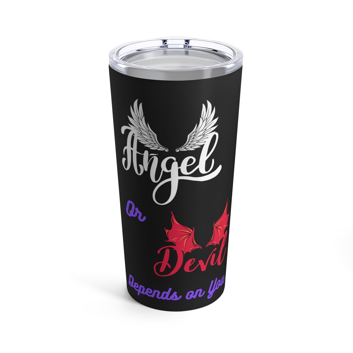 Angel or Devil Tumbler 20oz