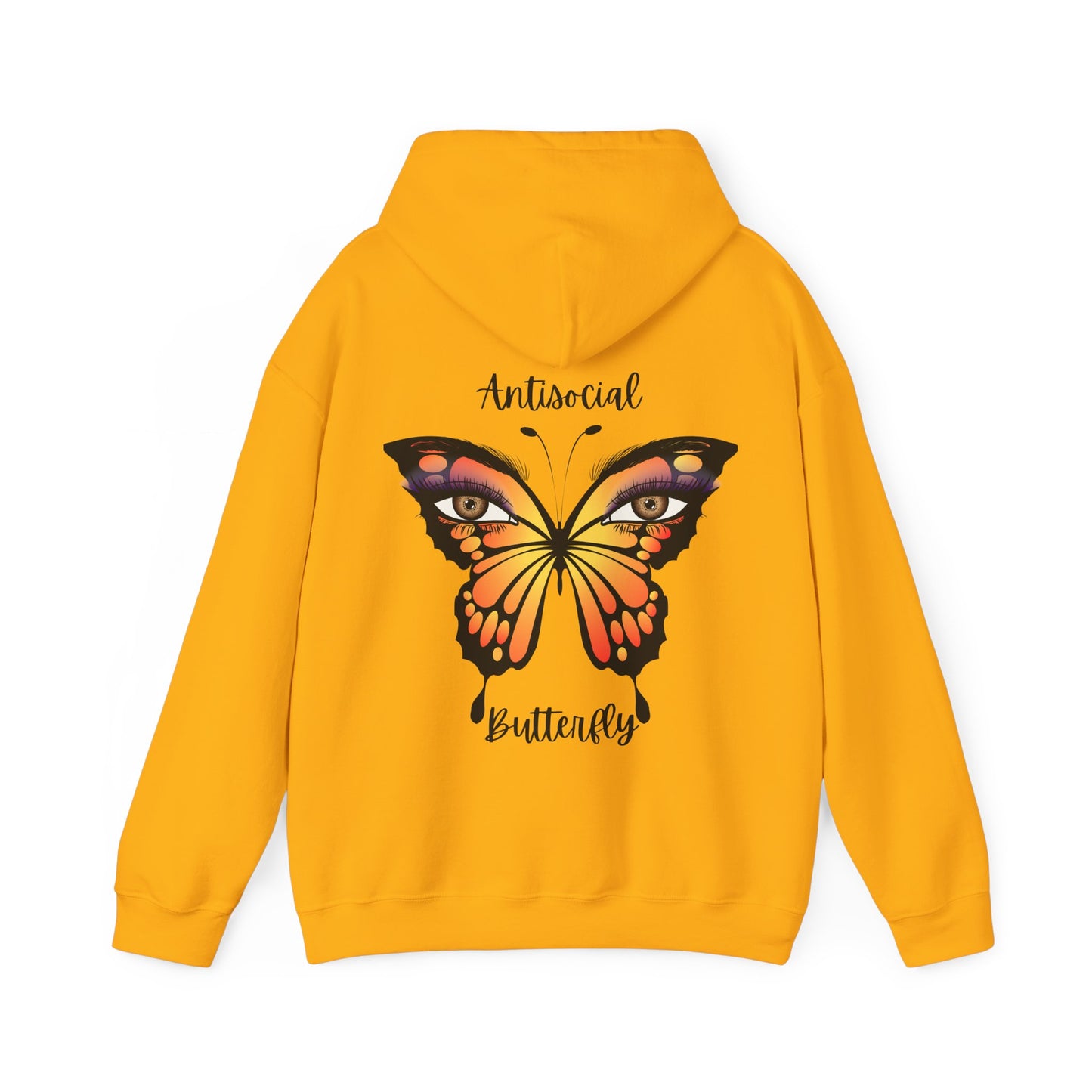 Antisocial Butterfly Unisex Heavy Blend™ Hooded Sweatshirt