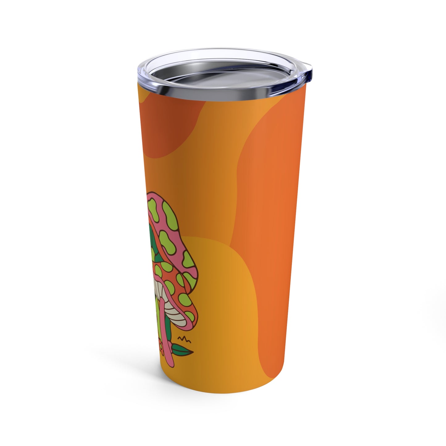 Retro Mushrooms Tumbler 20oz