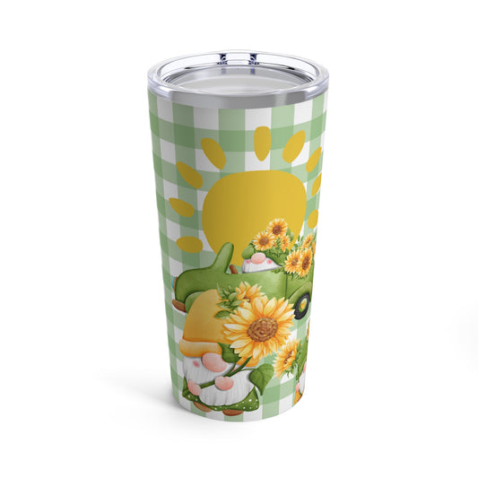 Sunflower Gnomes Tumbler 20oz