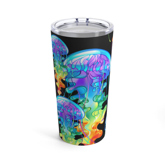 Rainbow Jellyfish Tumbler 20oz