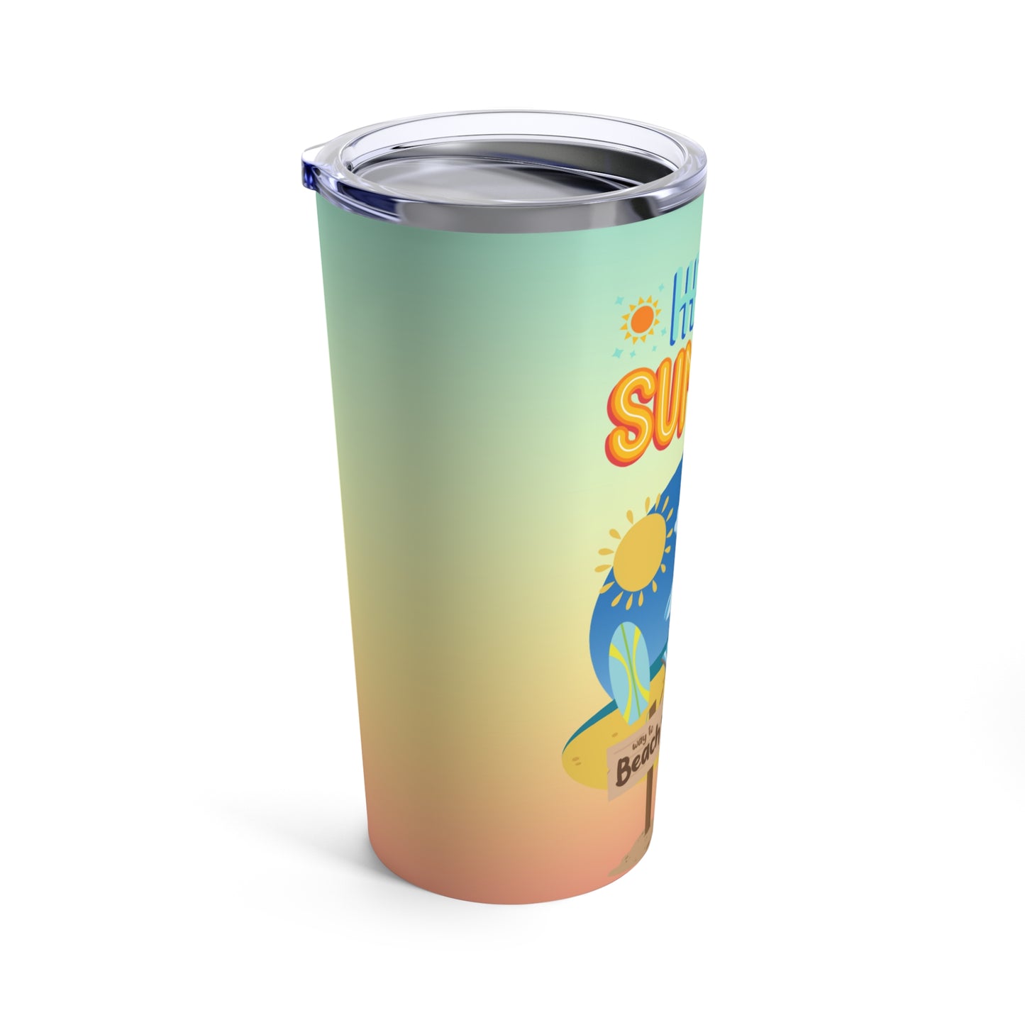 Hello Summer Tumbler 20oz