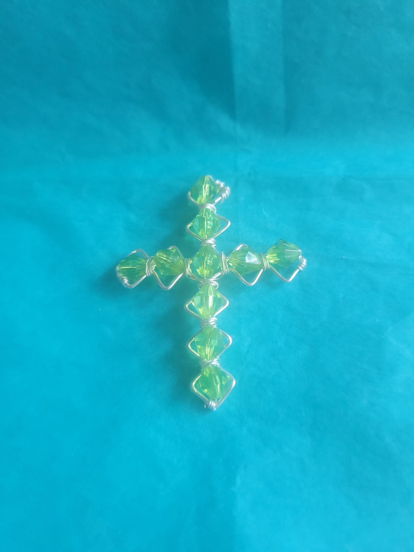 GREEN CROSS PENDANT IP111