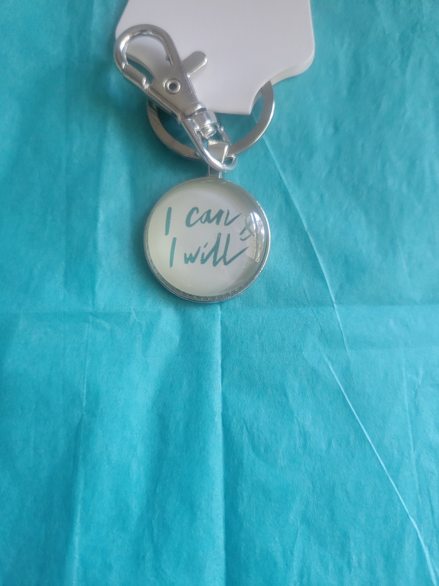 I CAN AND I WILL KEYCHAIN IP117