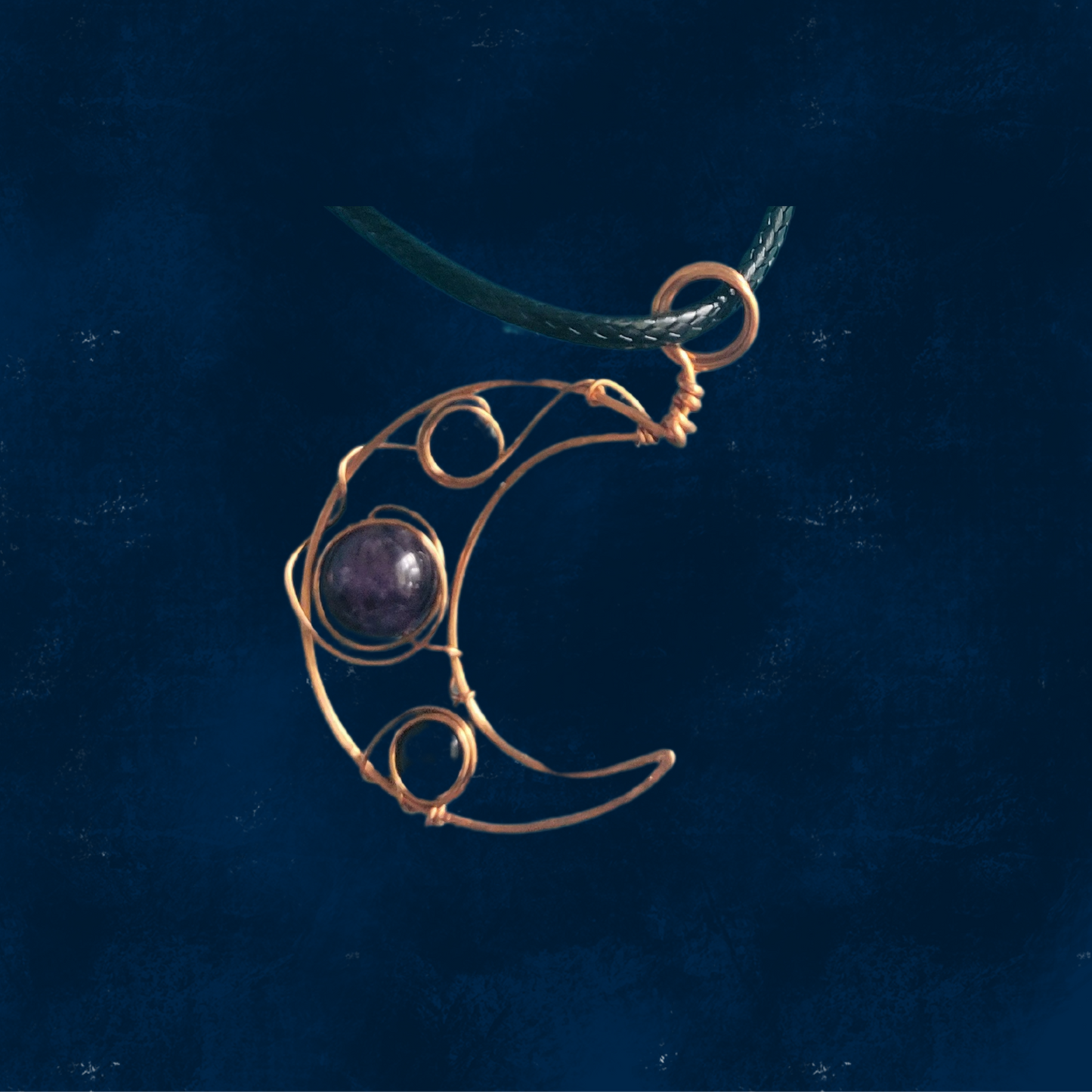 copper moon pendant IP 36