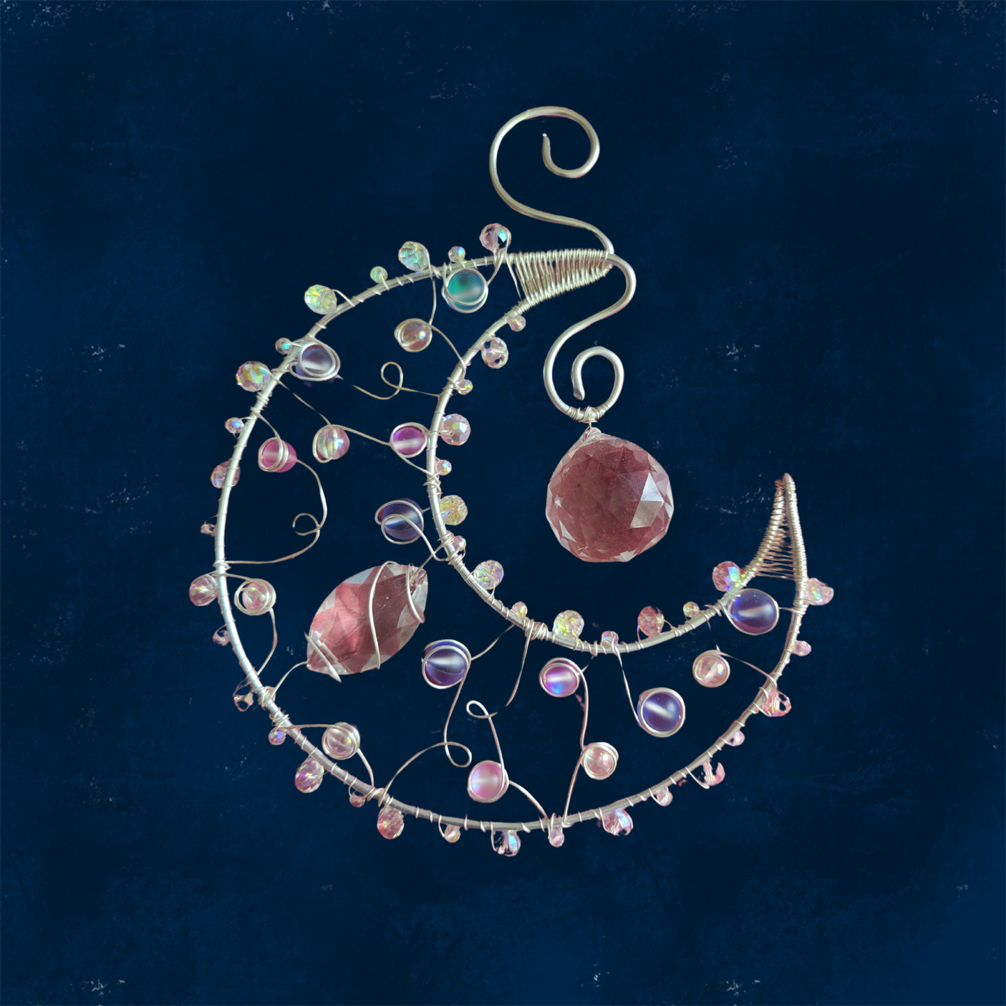 FAIRY BUBBLE MOON SUNCATCHER IP93